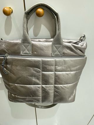 Bolso Plateado