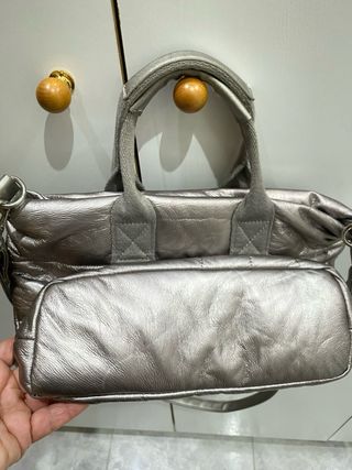 Bolso Plateado