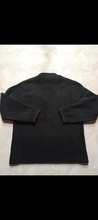 Patagonia pile zip hoodie black L