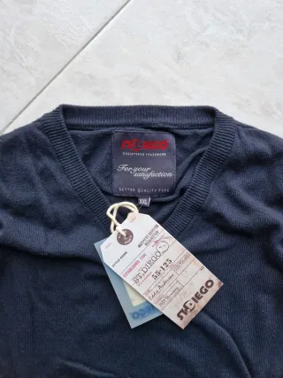 Cardigan blu navy vintage anni '90