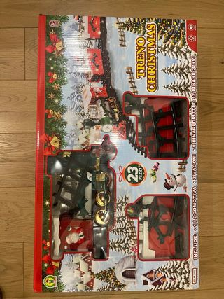 Trenino Elettrico Natalizio 23 Pezzi
