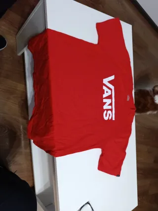Camiseta Vans Roja unixex
