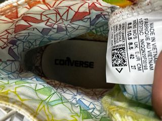 Converse All Star bianche taglia 42