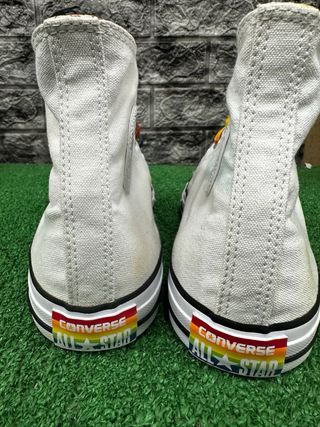 Converse All Star bianche taglia 42