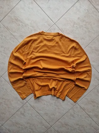 Maglia vintage maniche lunghe arancione anni '90
