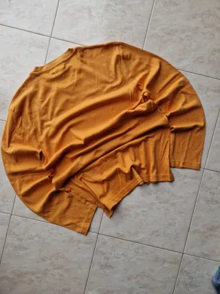 Maglia vintage maniche lunghe arancione anni '90