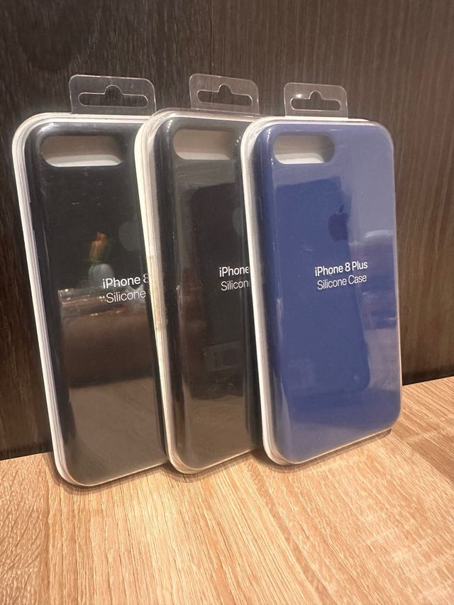 Fundas iPhone 8/7 Plus silicona premium