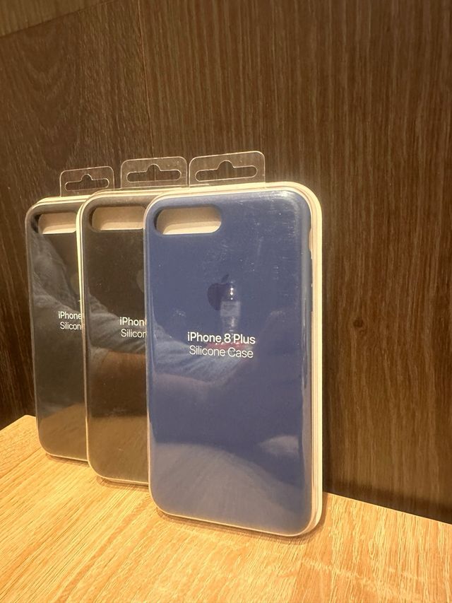 Fundas iPhone 8/7 Plus silicona premium