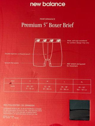 Boxers New Balance Premium 5 M (6 Unidades)