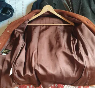 Chaqueta ante hombre El Corte Inglés Boutique T 52