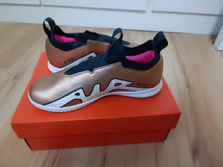 Zapatillas Fútbol Sala Niño Nike Doradas