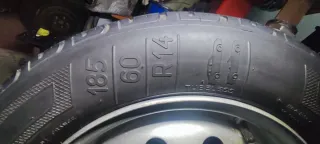 Llanta 6x14 4x100 ET37 ©60'3 Renault 185/60/14 82h