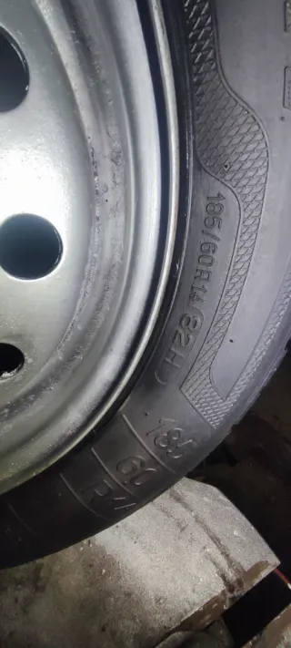 Llanta 6x14 4x100 ET37 ©60'3 Renault 185/60/14 82h