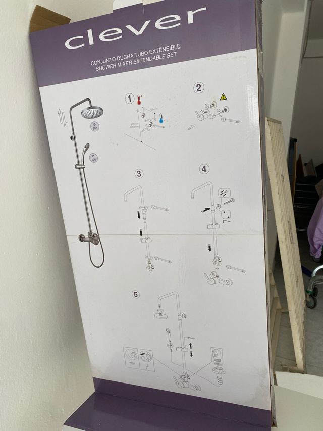 Conjunto Ducha Extensible Clever