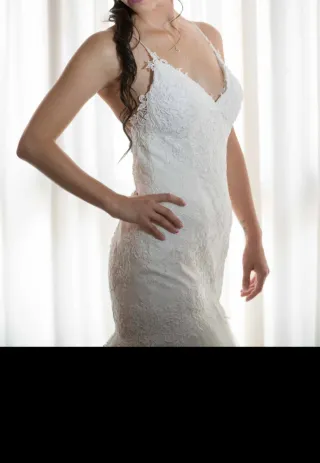 Vestido de Novia Blanco Encaje