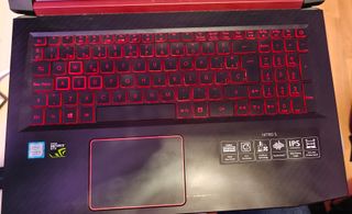 Portatil Acer Nitro 5 AN515-52 / GTX 1060 / 8GB