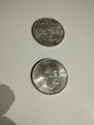 Monedas 100 Pesetas Plata