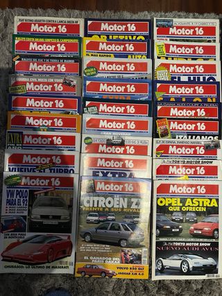 45 Revistas Motor 16 Coches Motor