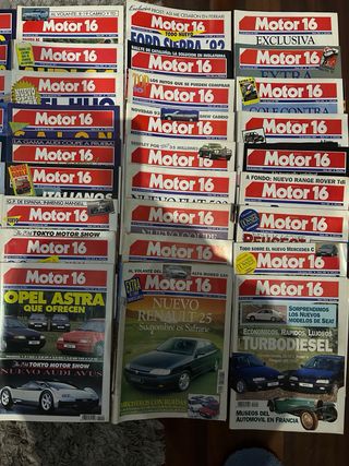 45 Revistas Motor 16 Coches Motor