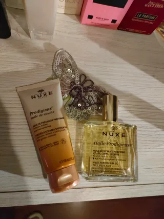 Pack Nuxe Huile Prodigieuse Ducha y Aceite