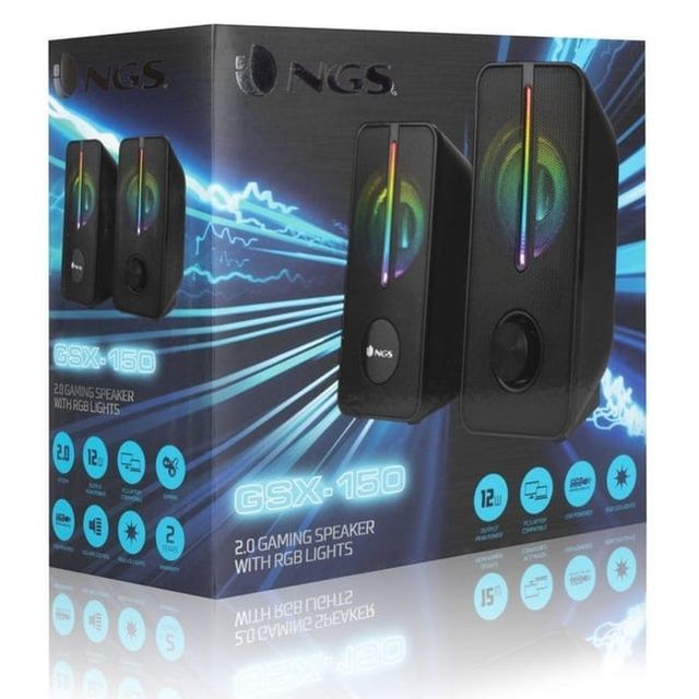 Altoparlanti Gaming NGS 2.0 RGB 12W