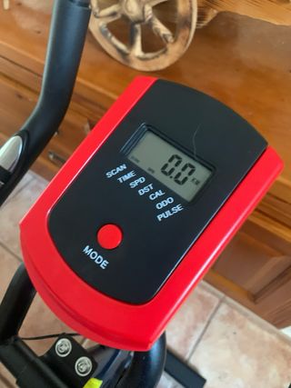 Bicicleta Estática Deportiva Negra