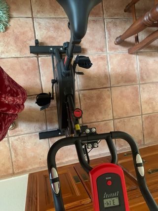 Bicicleta Estática Deportiva Negra