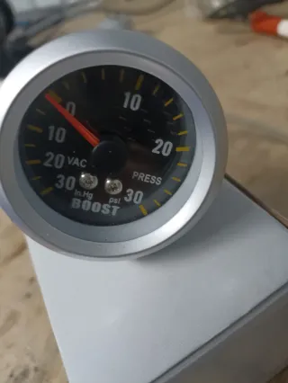 Manómetro Turbo Coche 12V 52mm