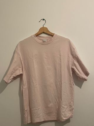 camiseta rosa talla S