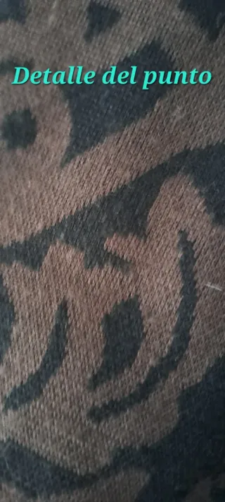 Vestido de punto sin mangas. Talla 46 / 48