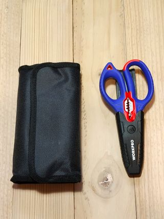 Set destornilladores electricista +Tijeras WORKPRO