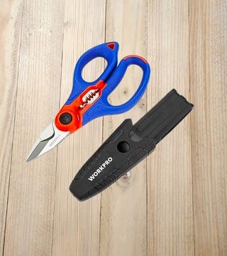 Set destornilladores electricista +Tijeras WORKPRO