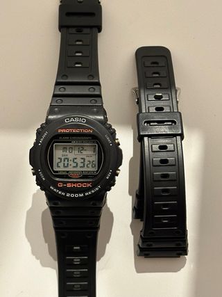 Reloj Casio G-Shock DW-5700 Caja roscada vintage