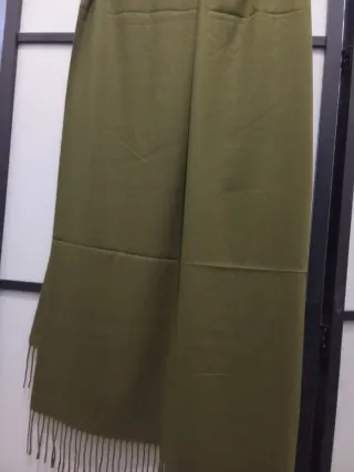 Sciarpa unisex lana e cachemire morbida