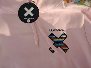 Sudadera Rosa Blue Banana