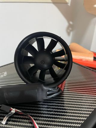 Turbina EDF 80mm y Variador 100A