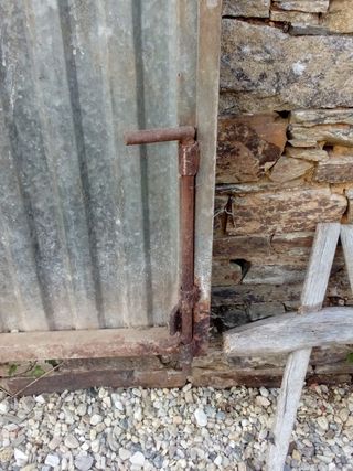 Puerta de garaje de chapa