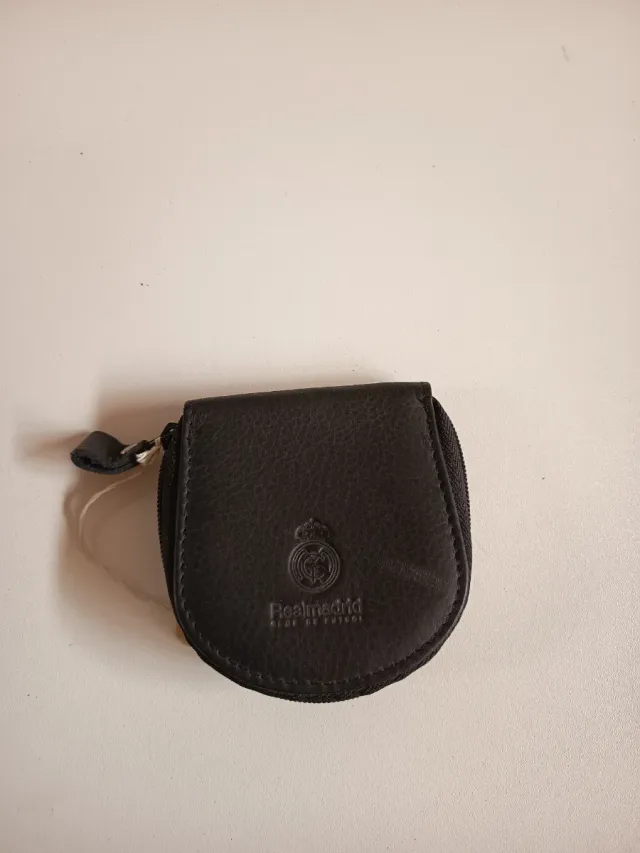 Monedero Real Madrid Negro