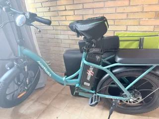 Bicicleta Eléctrica Hill Miles Plegable 250W