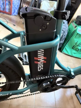 Bicicleta Eléctrica Hill Miles Plegable 250W