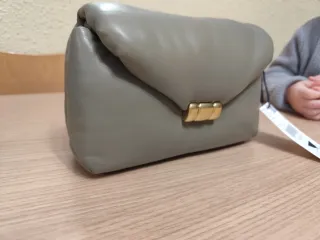 Bolso de fiesta gris