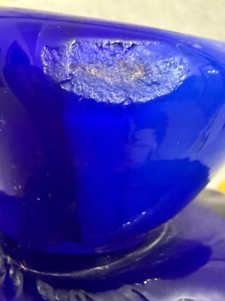 Statuina Pagliaccio Vetro Murano H 42cm