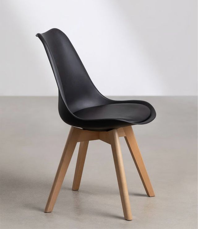 Pack 6 Sillas Comedor Polipropileno Madera