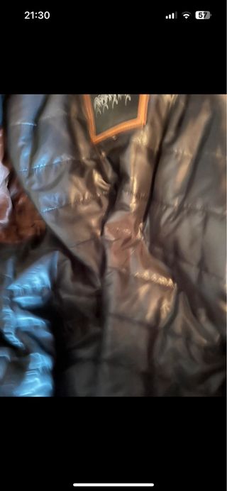 Cazadora aviador Redskins marrón