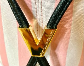 Bolso Tote Victoria's Secret Rayas