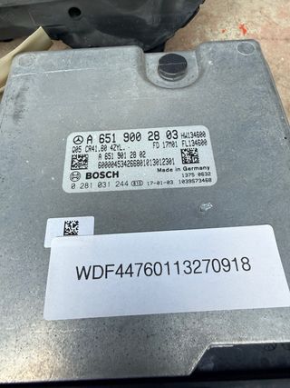 Módulos de arranque y unidad Mercedes