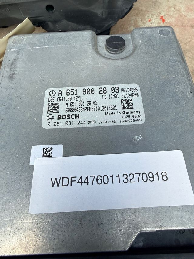 Módulos de arranque y unidad Mercedes