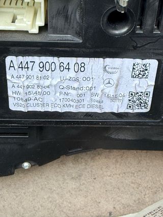 Módulos de arranque y unidad Mercedes