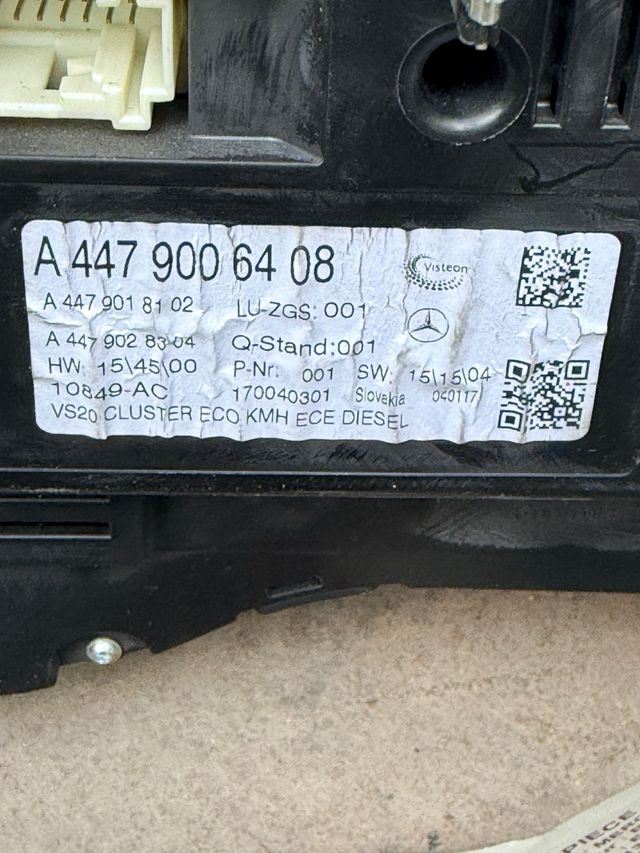 Módulos de arranque y unidad Mercedes