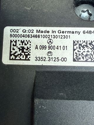 Módulos de arranque y unidad Mercedes